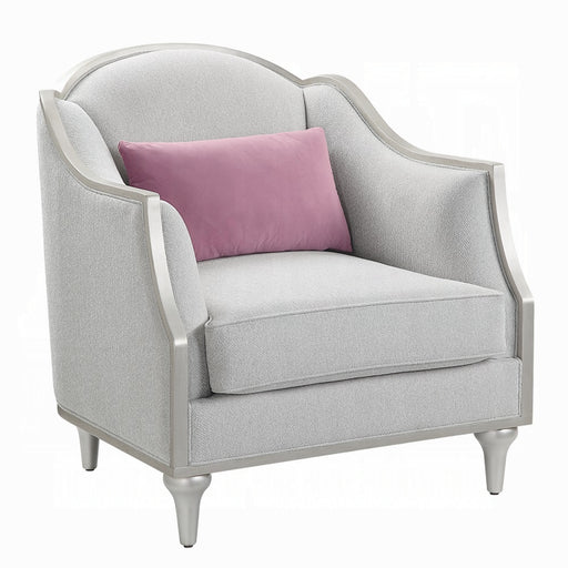 ACME Kasa Chair W/Pillow - Bed & Sofa Hub