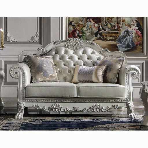 ACME Dresden Loveseat W/3 Pillows - Bed & Sofa Hub