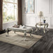 ACME Miliani Coffee Table W/Marble Top - Bed & Sofa Hub