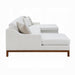 ACME Valiant Sectional Sofa W/4 Pillows - Bed & Sofa Hub