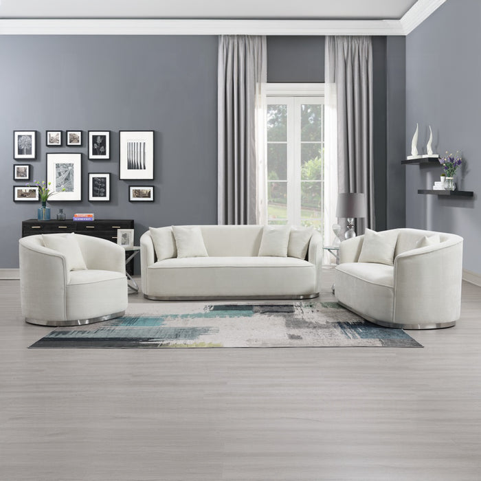 ACME Odette Loveseat W/2 Pillows - Bed & Sofa Hub