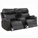 ACME Hirah Motion Loveseat w/Console & USB Port - Bed & Sofa Hub