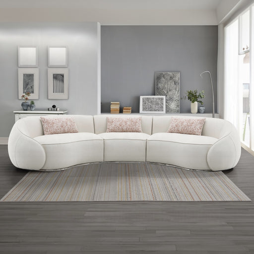 ACME Sahara Sectional Sofa W/3 Pillows - Bed & Sofa Hub