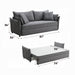 ACME Irina Sofa W/Sleeper - Bed & Sofa Hub