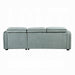 ACME Zavala Sectional Sofa W/Sleeper & Storage - Bed & Sofa Hub