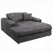 ACME Hilde Chaise w/2 Pillows - Bed & Sofa Hub