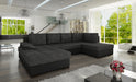 Maxima House Sectional NELLY MAXI Full size Sleeper with storage WN0050 - Bed & Sofa Hub