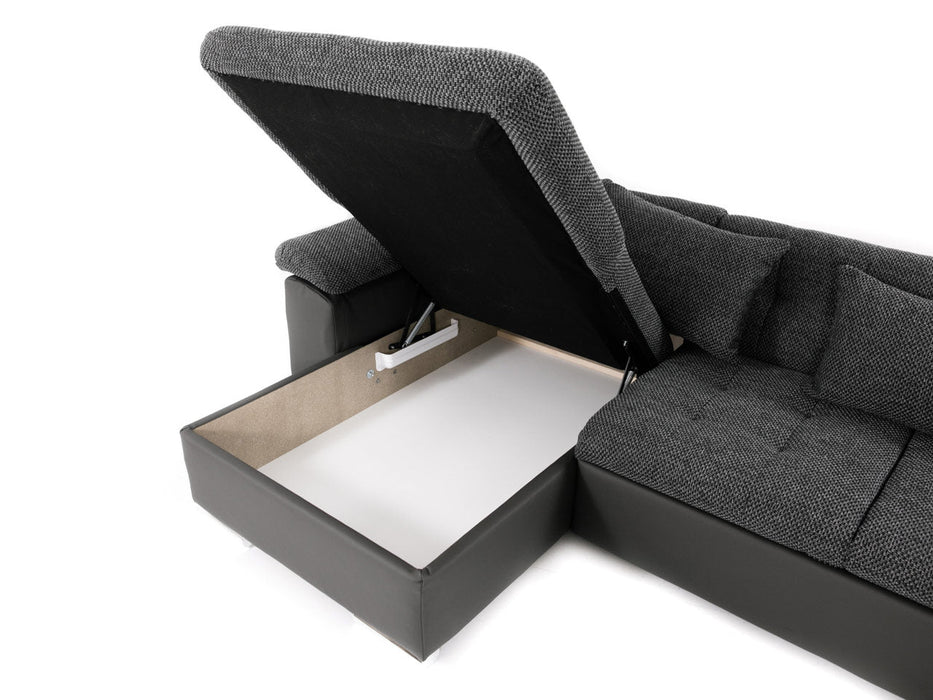 Maxima House LEONARDO BIS Sectional Sleeper Sofa MIR013 - Bed & Sofa Hub
