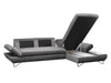 Maxima House Sectional Sleeper Sofa with storage ASTRA MIR053 - Bed & Sofa Hub