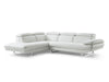 Whiteline Modern Living Pandora Sectional SL1351L-DGRY - Bed & Sofa Hub