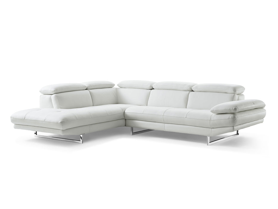 Whiteline Modern Living Pandora Sectional SL1351L-DGRY - Bed & Sofa Hub