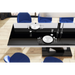 Maxima House Modern Glossy Dining Table Bella with 2 Self-Starting Leaves - Bed & Sofa Hub